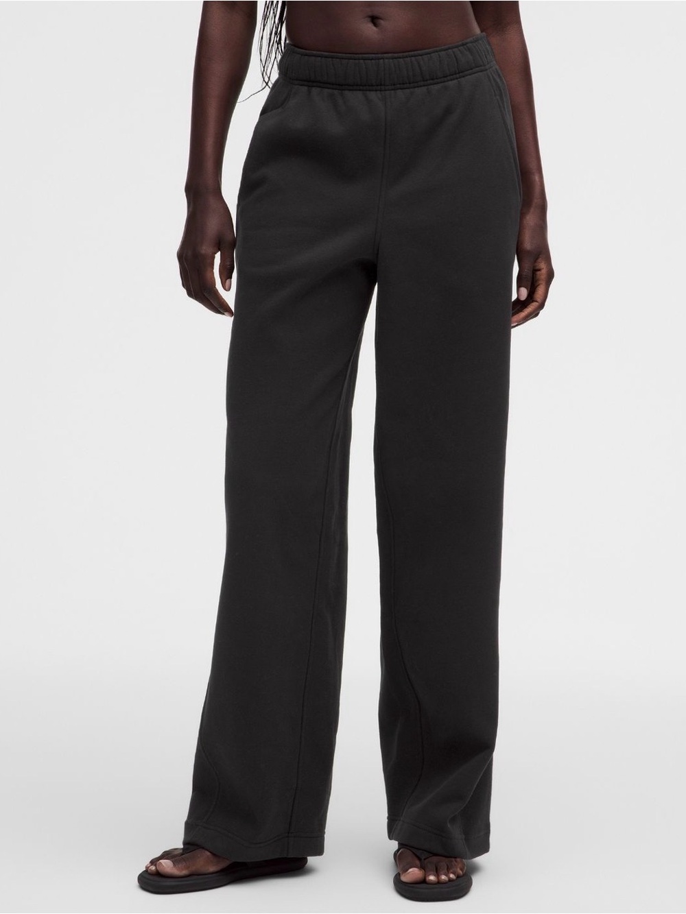 Lululemon scuba wide leg sweat pants